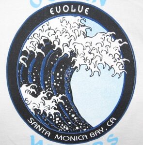 EVOLVE Products White shirt Ocean Waters